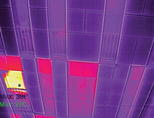 Inspección de fachadas y cubiertas de edificios con drones