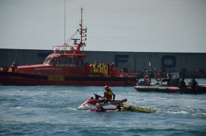 Simulacro emergencia Port Fórum Barcelona