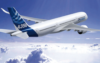 Airbus revisa sus aviones A350 con drones