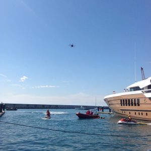 Simulacro emergencia Port Fórum Barcelona