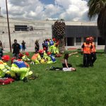 Simulacro emergencia Port Fórum Barcelona