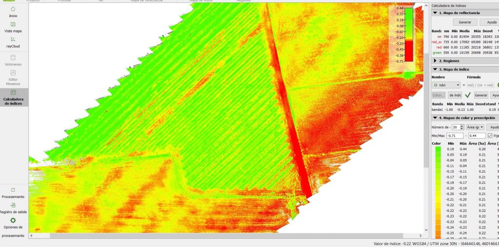Satélite _ imagen multiespectral