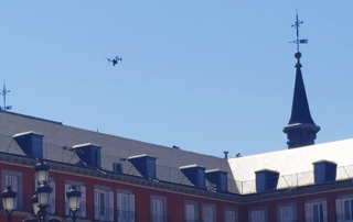 ACG Drone - vuelos urbanos - Plaza Mayor de Madrid