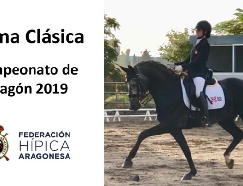 Ainhoa Vera Arias, excelente amazona en Doma Clásica