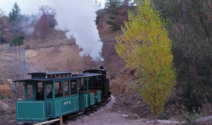 Tren minero en marcha